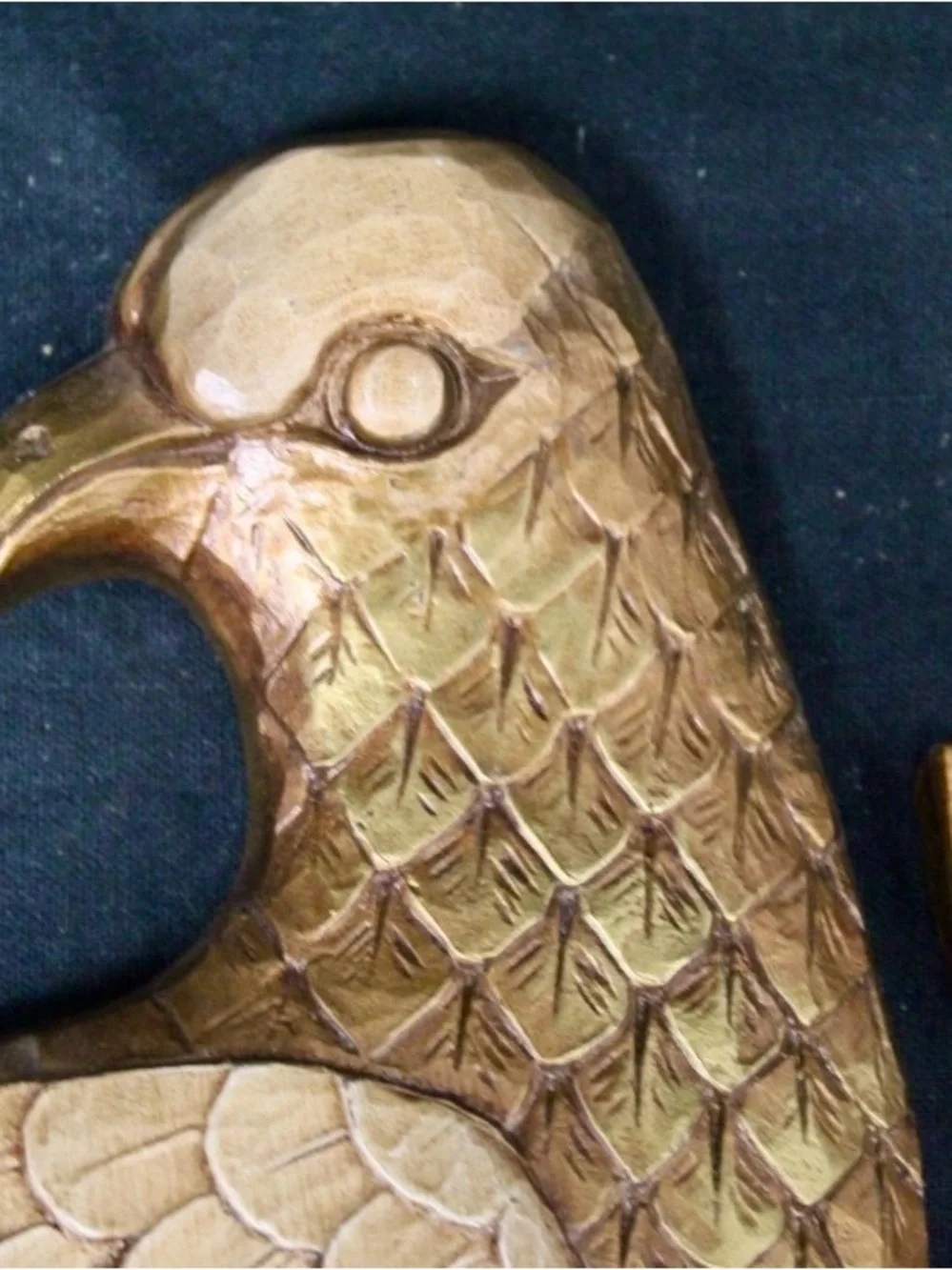 HTF vintage Syroco bird wall decor